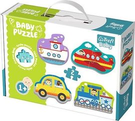 TREFL - Puzzle baby classic transportní vozidla
