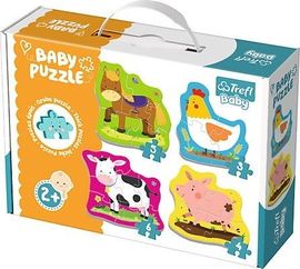 TREFL - Puzzle baby classic zvířátka na farmě