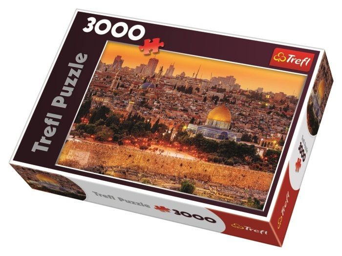 TREFL - Puzzle Střechy Jeruzaléma - Izrael.