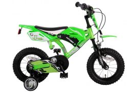 VOLARE - Dětská kolo Motorbike - chlapecké - 12 palců - zelené