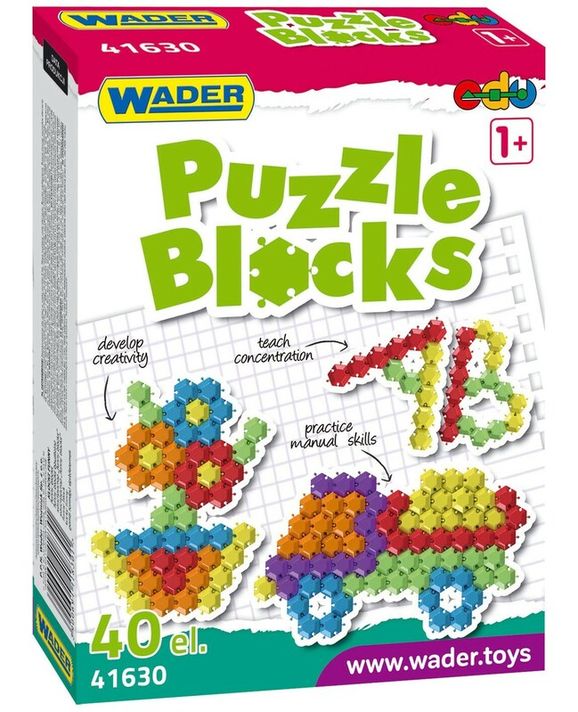 WADER - puzzle kostky 40 ks