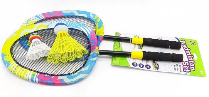 WIKY - Barevný plážový badminton set 56cm