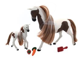 WIKY - Kůň a koník 18cm