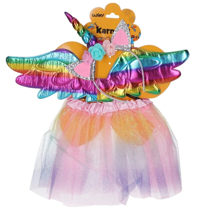 WIKY - Set karneval - jednorožec barevný