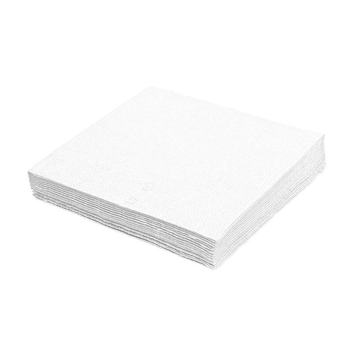 WIMEX - Ubrousky 1-vrstvé, 33 x 33 cm bílé [100 ks]