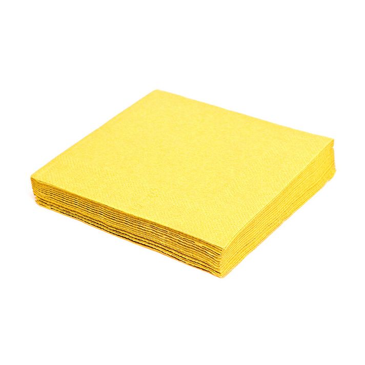 WIMEX - Ubrousky 2-vrstvé 24 x 24 cm žluté 250 ks