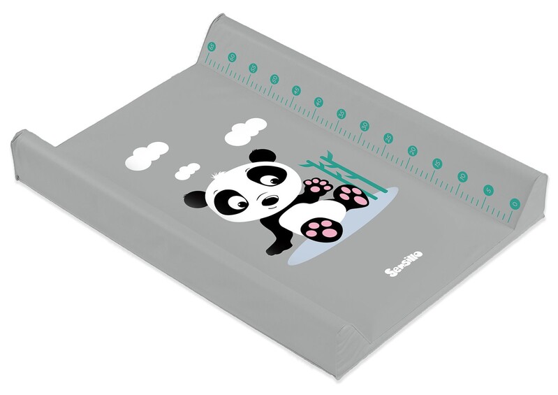 SENSILLO - Přebalovací podložka Panda šedý