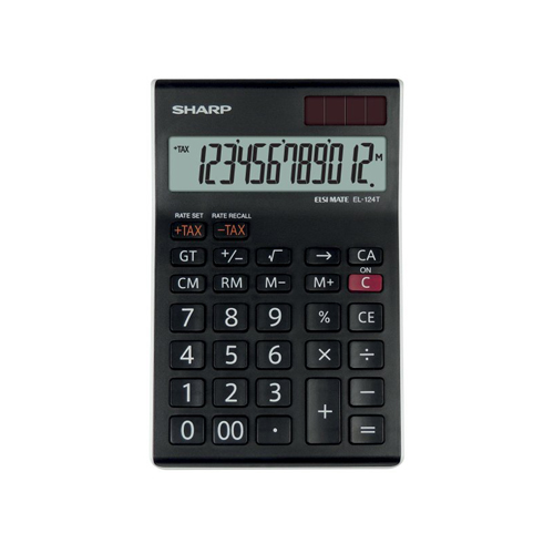 SHARP - Kalkulačka stolní SH-EL124TWH