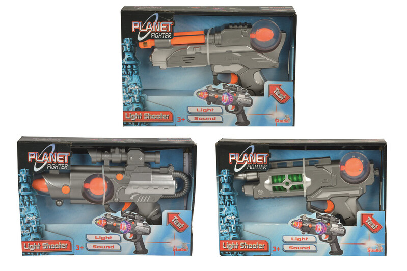 SIMBA - Planet fighter zbraň 22cm, Mix produktů