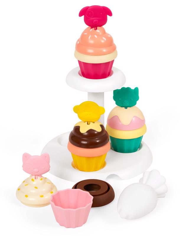 SKIP HOP - Zoo stohovací Cupcakes s měnícími se barvami 3y+