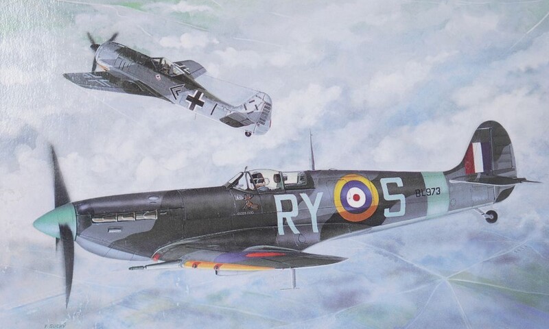 SMĚR - MODELY - Supermarine Spitfire MK.VB 1:72