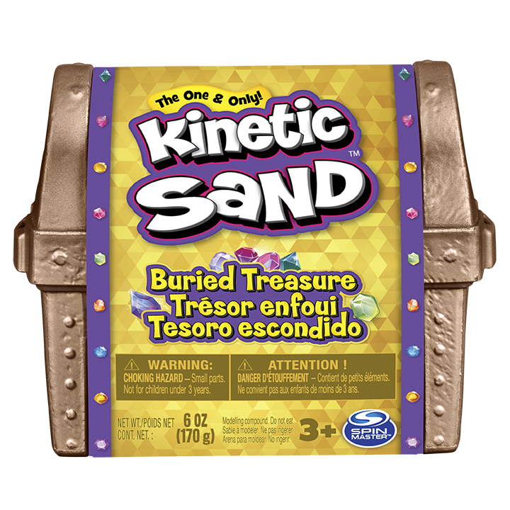SPIN MASTER - Kinetic Sand Truhla S Pokladem