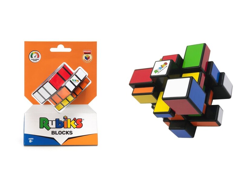 SPIN MASTER - Rubikova Kostka Barevné Bloky Skládačka