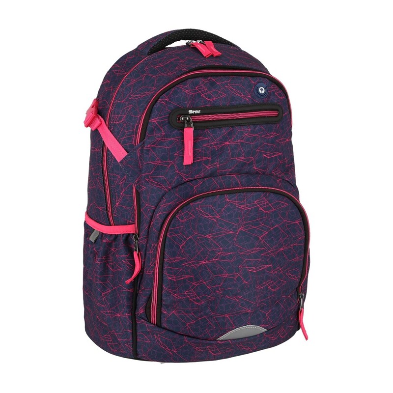 SPIRIT - Studentský batoh STINGER 12, fialový