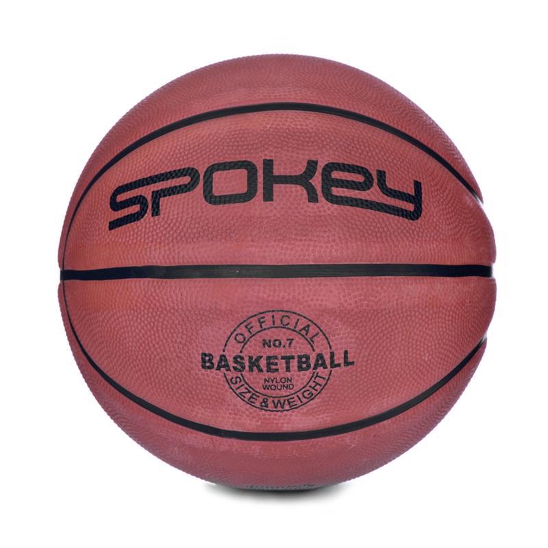 SPOKEY - BRAZIRO II Basketbalový míč hnědý, vel.7