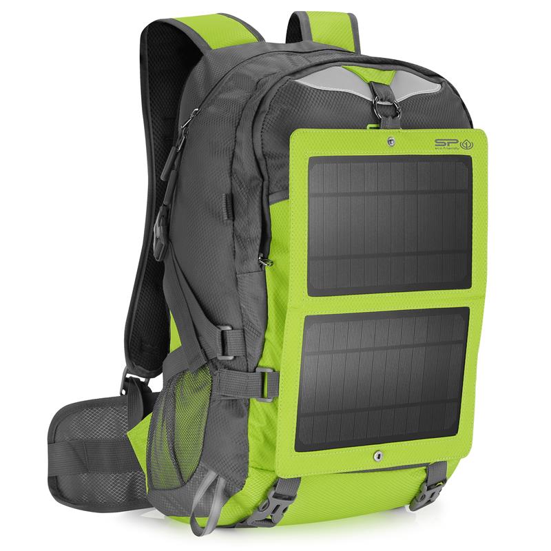 SPOKEY - MOUNTAIN SOLAR Městský batoh se solárním panelem, 35 l