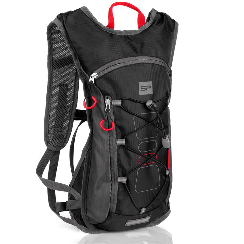 SPOKEY - LIB Sportovní, cysklistický a běžecký batoh, 5 l, černý