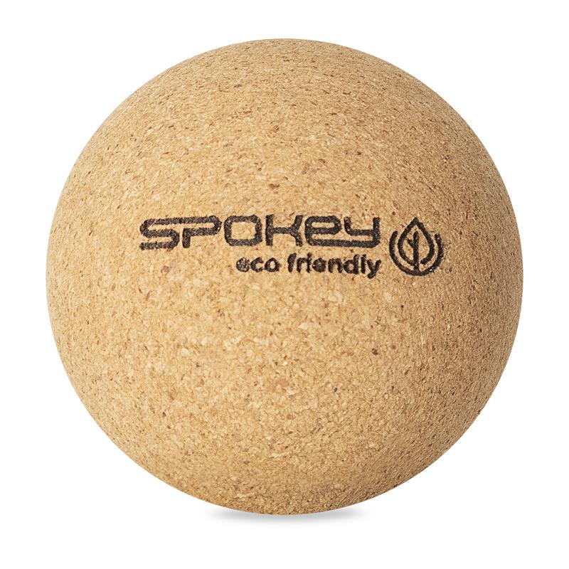 SPOKEY - OAK Korkový masážní míček, 65 mm