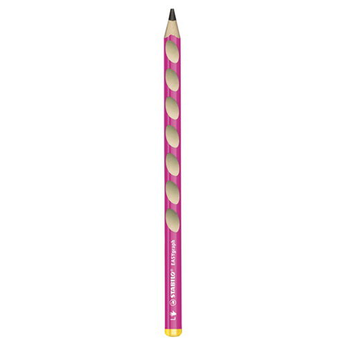 STABILO - Tužka grafitová EASYgraph pro praváky - růžová