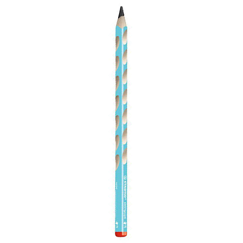 STABILO - Tužka grafitová EASYgraph pro praváky - světle modrá