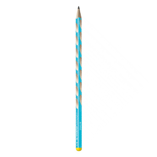 STABILO - Tužka grafitová EASY S pro leváky - světle modrá
