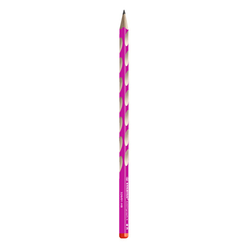 STABILO - Tužka grafitová EASY S pro praváky - růžová