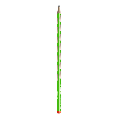 STABILO - Tužka grafitová EASY S pro praváky - zelená