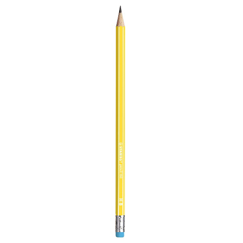 STABILO - Tužka grafitová HB pencil 160 s gumou - žlutá