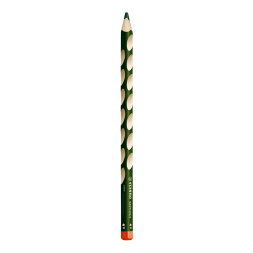 STABILO - Tužka EASYcolors pro praváky tmavě zelená