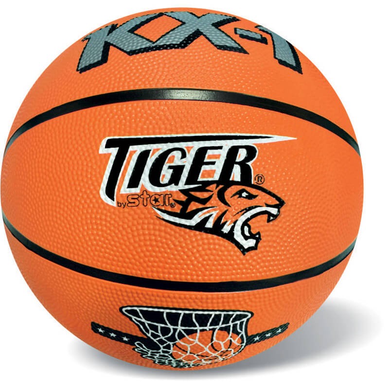 STAR TOYS - Basketbalový míč Tiger KX-1 size5