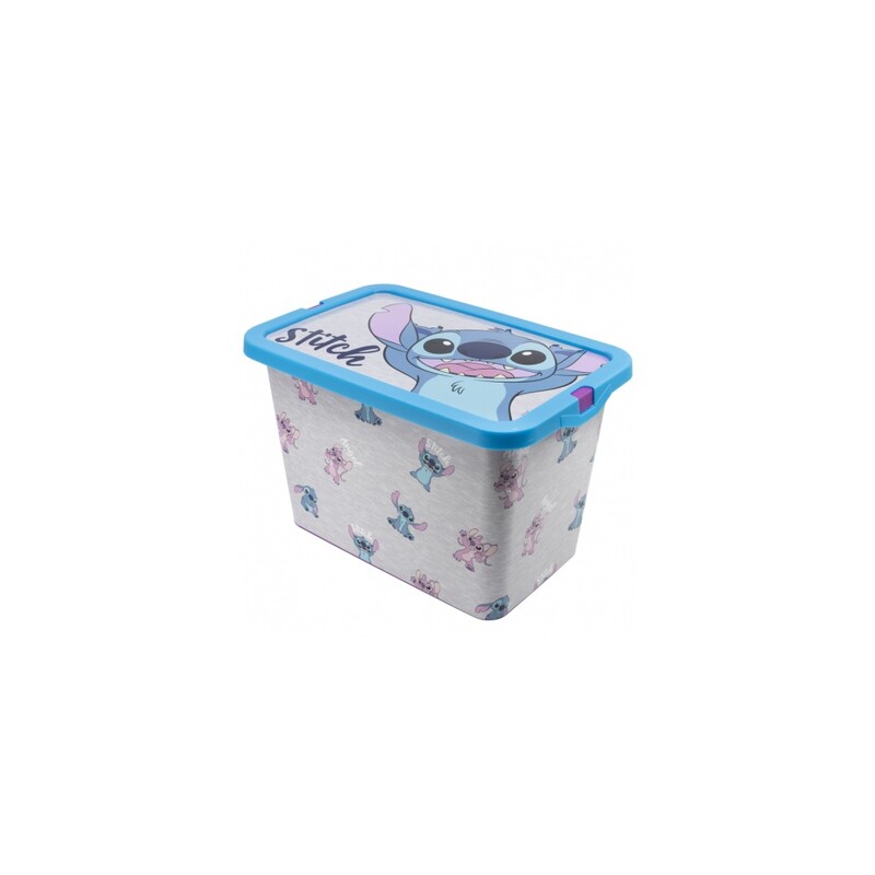 STOR - Plastový úložný box Lilo & Stitch, 7L, 02434
