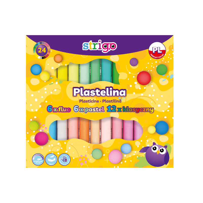 STRIGO - Plastelína 24 barev