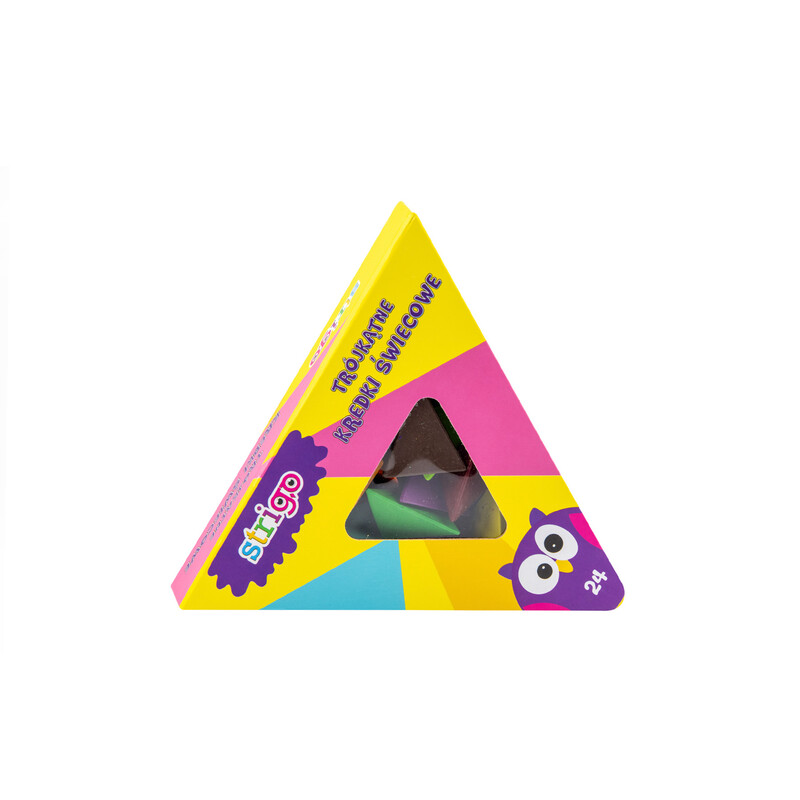 STRIGO - voskovky SSC023 trojúhelníky 24ks