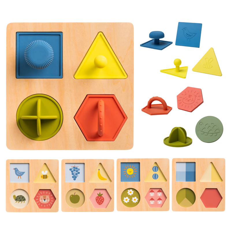 TAF TOYS - Puzzle vkládací tvary pro nejmenší