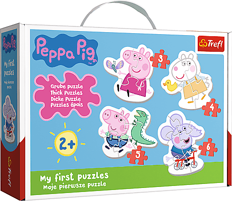 TREFL - Baby puzzle - Peppa Pig 4v1