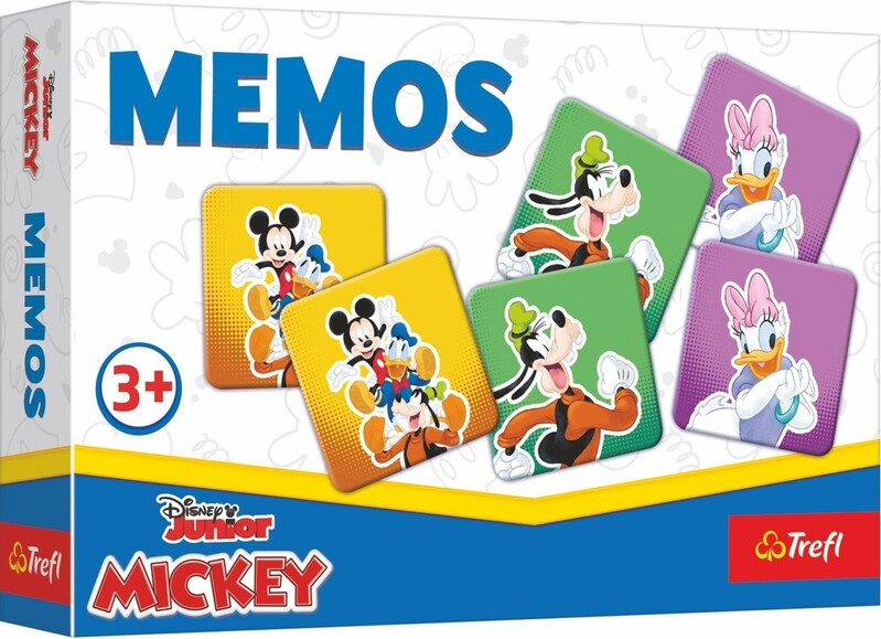 TREFL - Hra - Pexeso - Mickey Mouse (malá krabice)