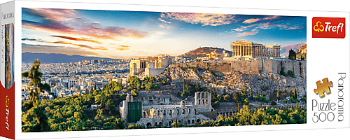 TREFL - Panoramatické puzzle 500 - Akropole, Atény