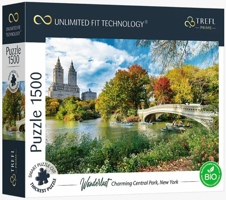 TREFL - Prime puzzle 1500 UFT - Toulky: Okouzlující Central Park, New York