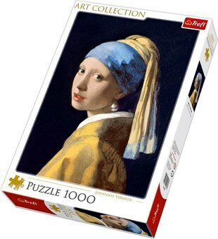 TREFL - Puzzle 1000 Art Collection - Dívka s perlovou náušnicí