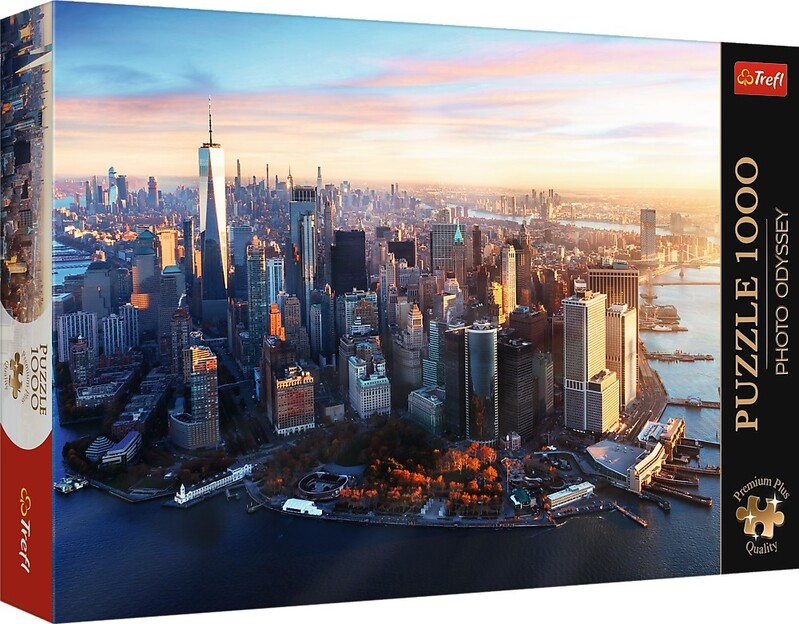 TREFL - Puzzle 1000 Premium Plus - Foto Odyssey: Manhattan, New York