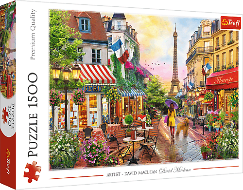 TREFL - Puzzle 1500 - Okouzlující Paříž