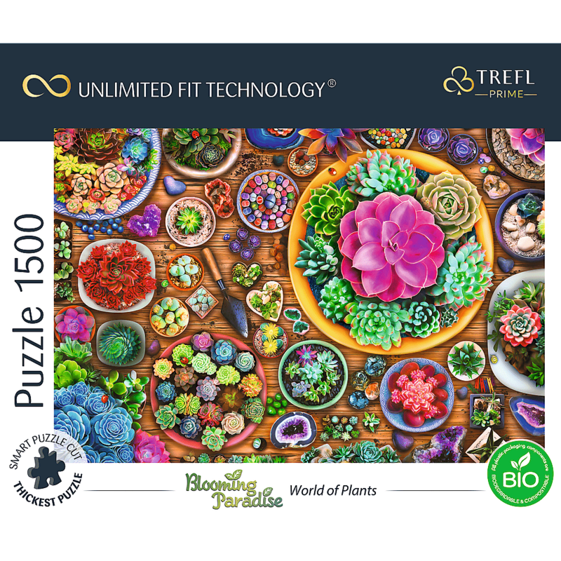 TREFL -  Puzzle 1500 UFT - Svět rostlin