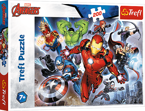 TREFL - Puzzle 200 Mighty Avengers / Disney Marvel The Avengers