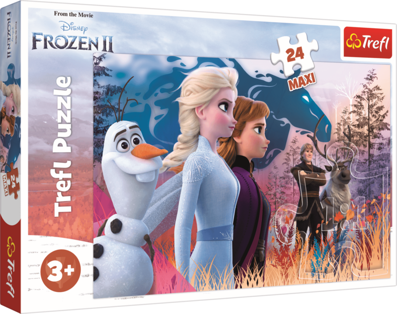 TREFL - Puzzle 24 Maxi Kouzelný výlet Disney Frozen 2