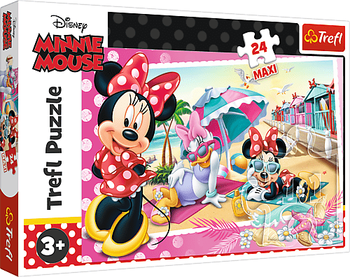 TREFL - Puzzle 24 Maxi - Prázdniny Minnie / Disney