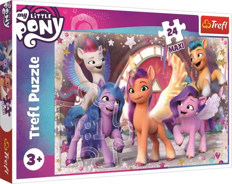 TREFL - Puzzle 24 Maxi - Radost poníků / My Little Pony