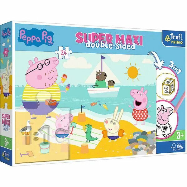 TREFL - Puzzle 24 SUPER MAXI - Peppa Pig