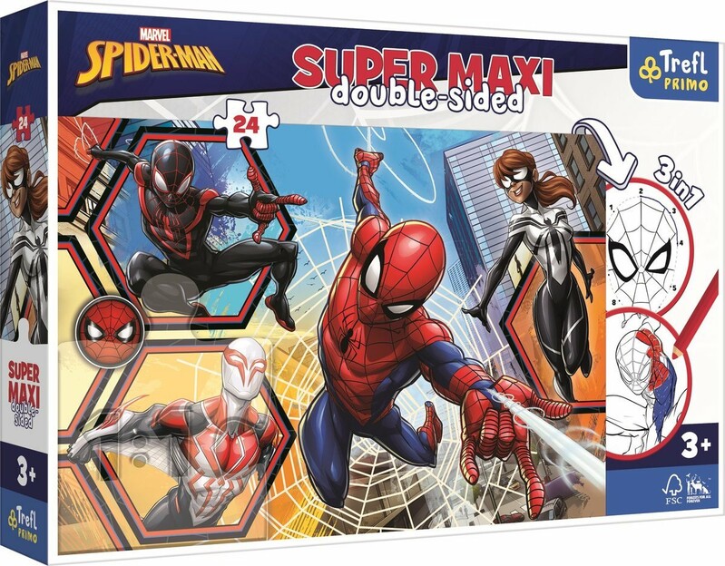 TREFL - Puzzle 24 SUPER MAXI - Spiderman