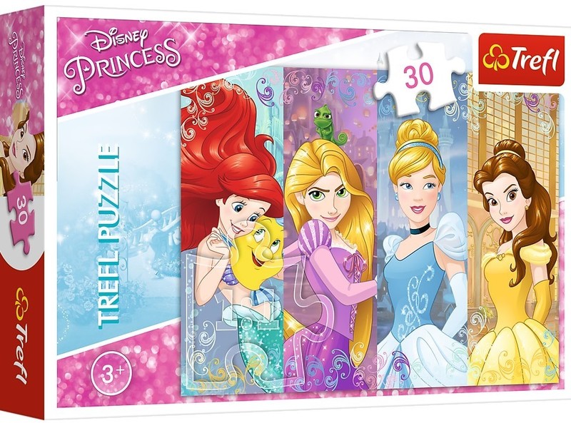 TREFL - Puzzle 30 Pohádkové princezny Disney Princess