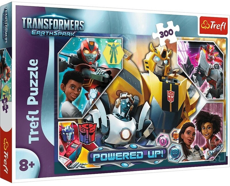 TREFL - Puzzle 300 - Ve světě Transformerů / Transformers